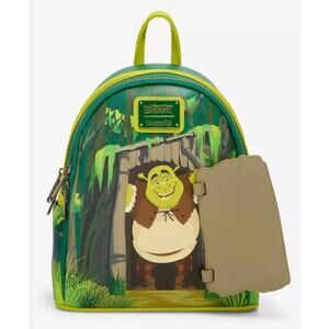 Loungefly DreamWorks Shrek Outhouse Moving Door Mini Backpack | NWT